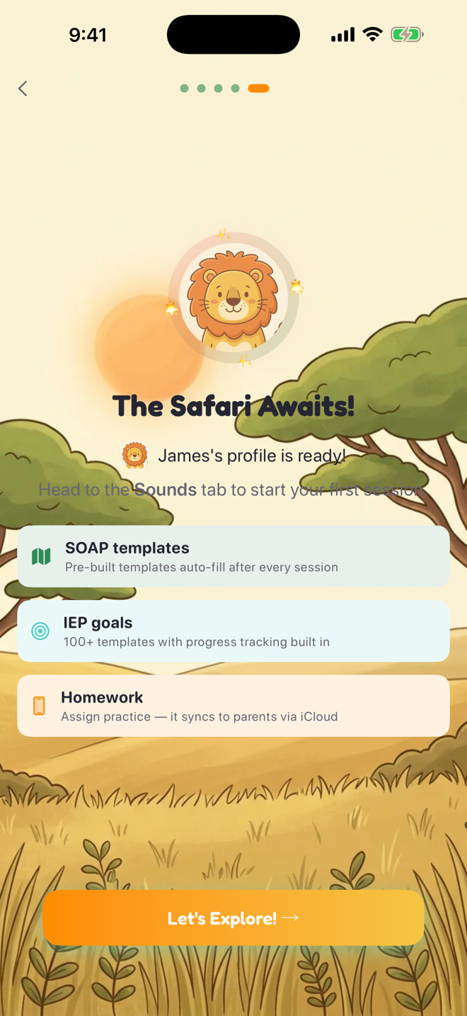 The setup guide completion screen — you're all set